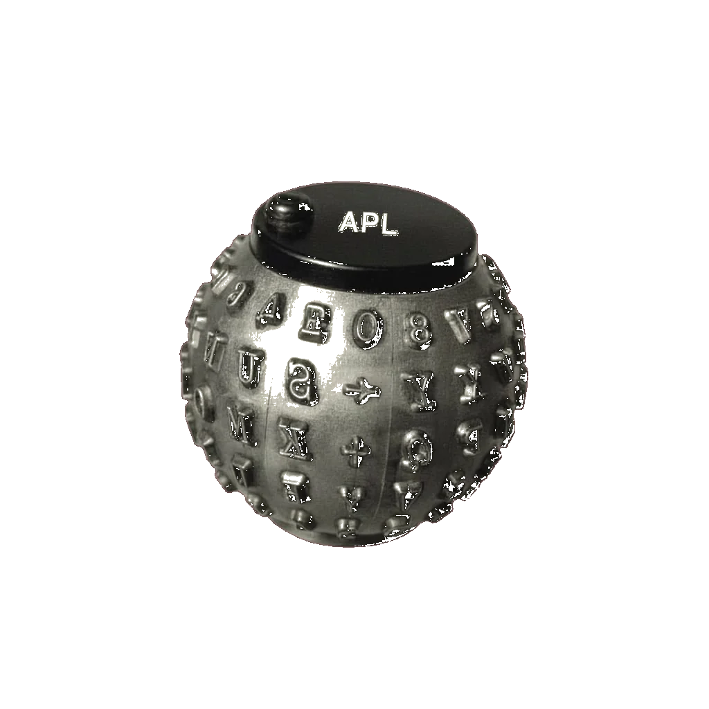 IBM Selectric APL typeball